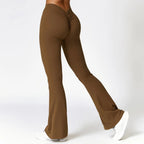 V-Shaped Yoga Pants – Tummy Control & Hourglass Fit