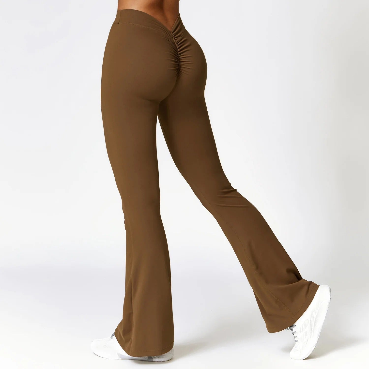 V-Shaped Yoga Pants – Tummy Control & Hourglass Fit