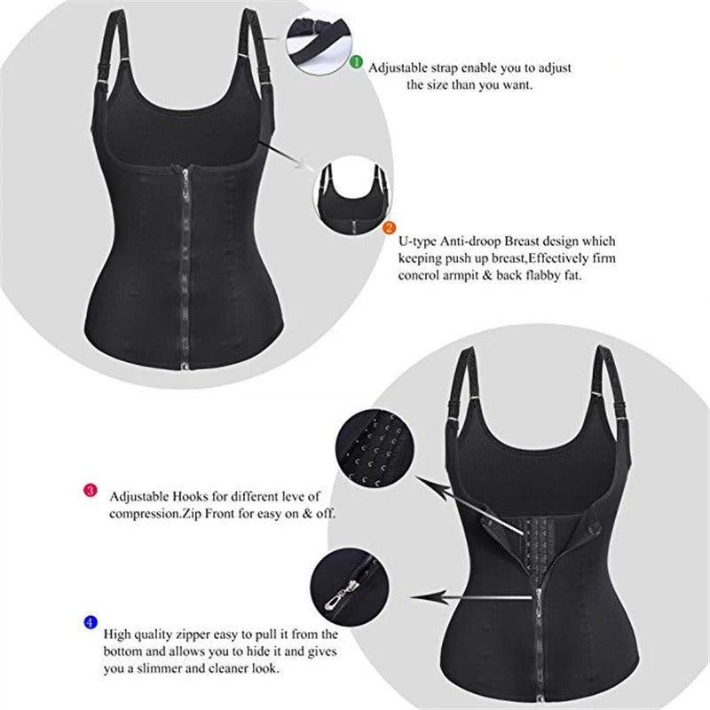 Waist Trainer Corset – Hourglass Slimming & Tummy Control