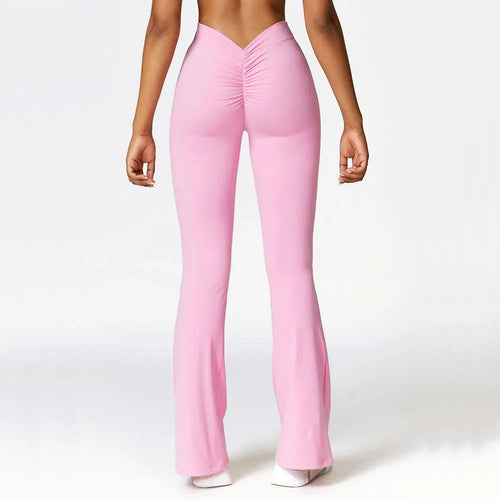 V-Shaped Yoga Pants – Tummy Control & Hourglass Fit