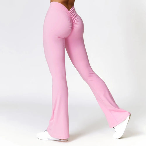 V-Shaped Yoga Pants – Tummy Control & Hourglass Fit