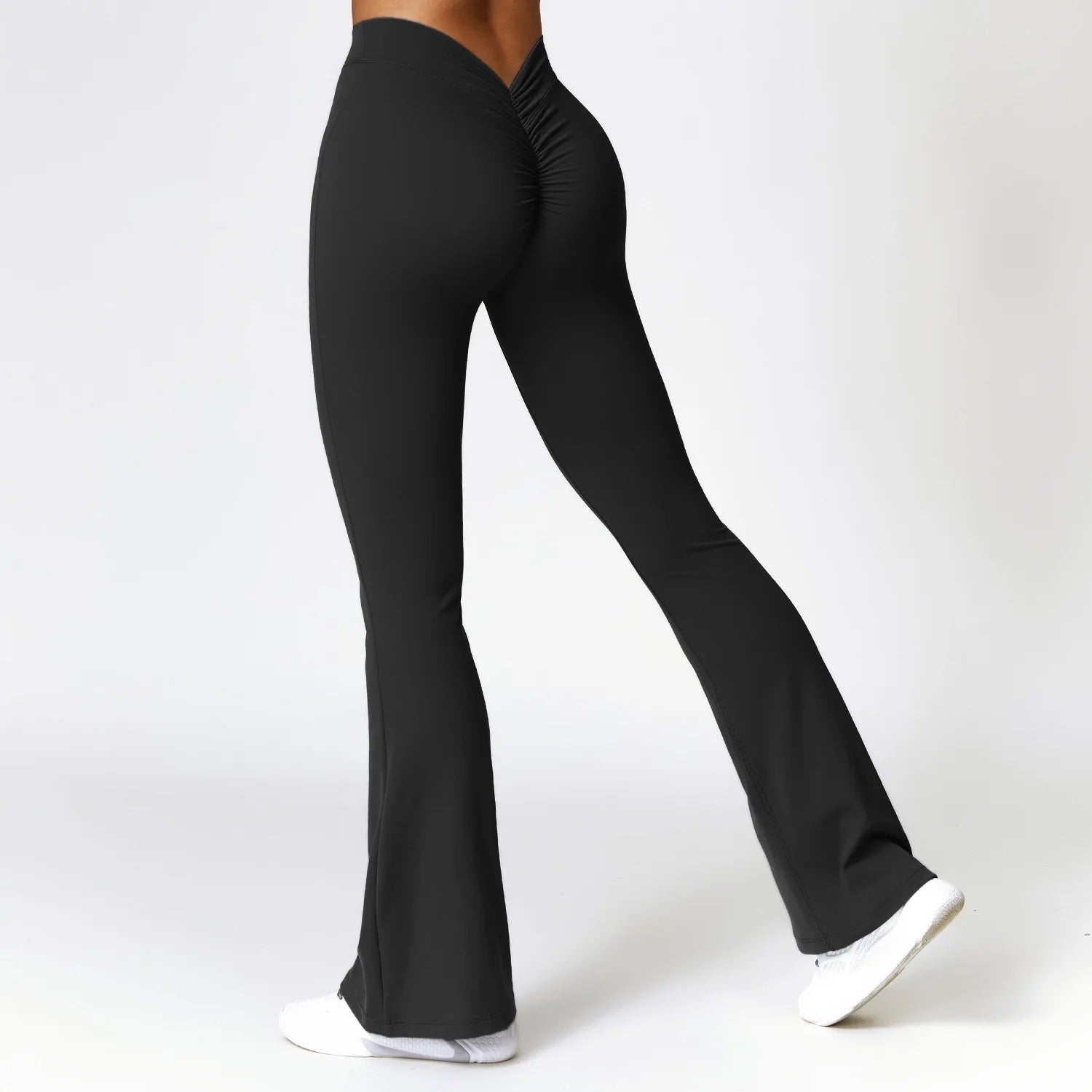 V-Shaped Yoga Pants – Tummy Control & Hourglass Fit